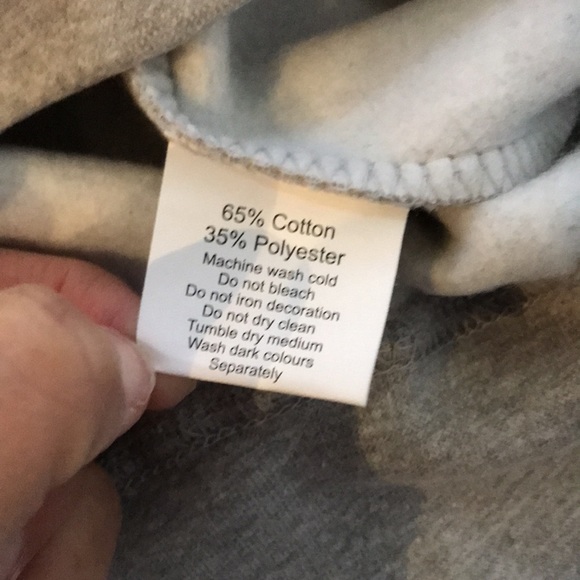 🩶 Oxford University Hoodie Gray Size S - Picture 7 of 17